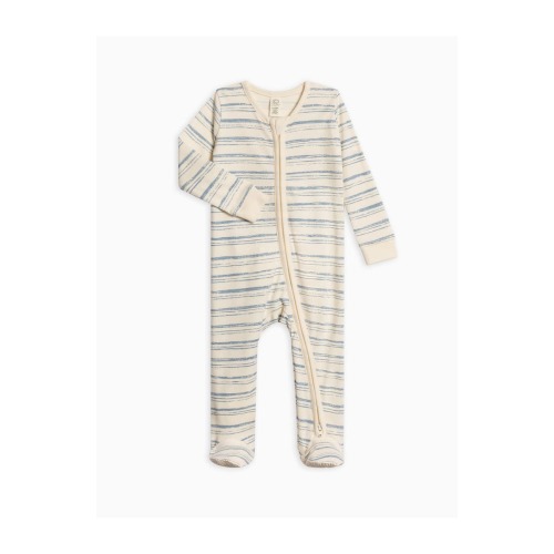 Colored Organics, Organic Peyton Zipper Sleeper, 6-12M