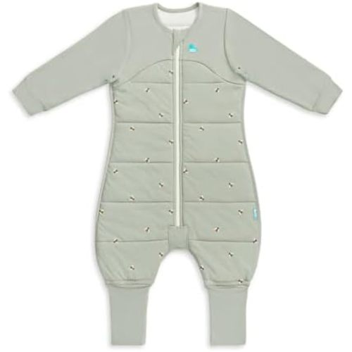 Love to Dream Sleep Suit, Long Sleeve Quilted Cotton 2.5 TOG, Baby Wearable Blanket with Legs