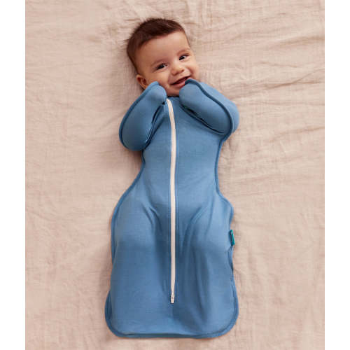 Swaddle Up™ 1.0 TOG Viscose from Bamboo Storm Blue