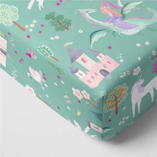 Enchanted Fairytale Fitted Crib Sheet | Little Sleepies