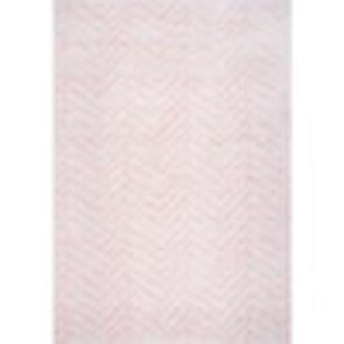 Home Decorators Collection Rosanne Geometric Herringbone Pink 5 ft. x 7 ft. Area Rug RZBD94C-5075