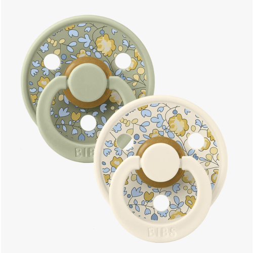 BIBS x LIBERTY Colour Pacifiers 2 Pack Eloise - Sage Mix – Bibsworld store US