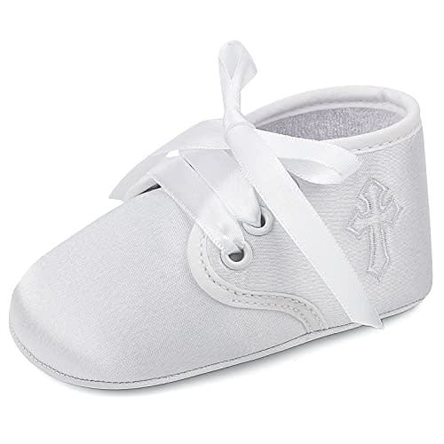 Baby Boys Soft Cross Baptism Christening Shoes Premium Sole Infant/Toddler Sneaker