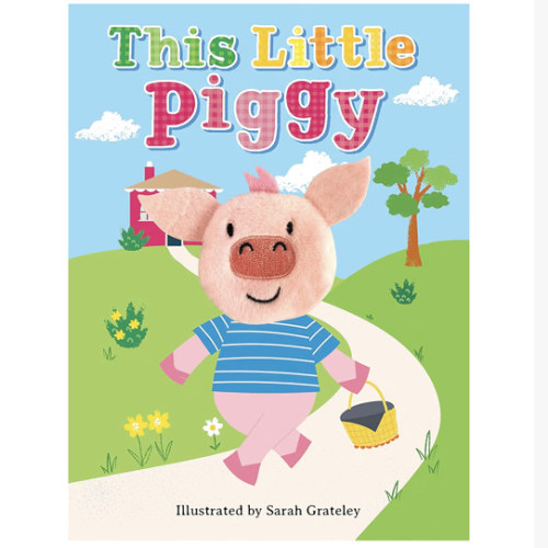 This Little Piggy - Childrens Finger Puppet Board Book - Interactive - Novelty (Finger Puppet Storybooks for Babies & Toddlers)