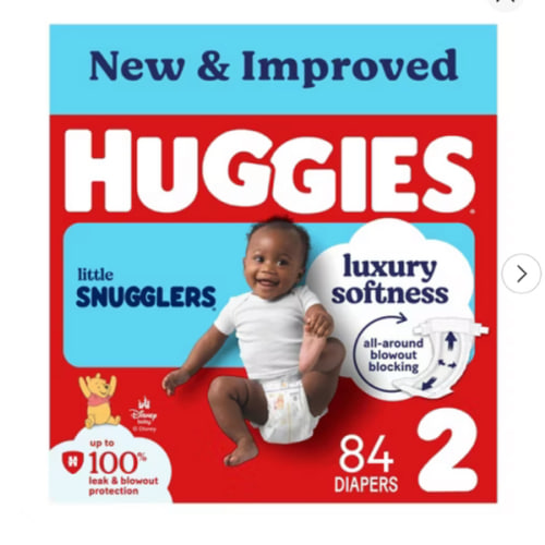 "huggies little snugglers size 2"