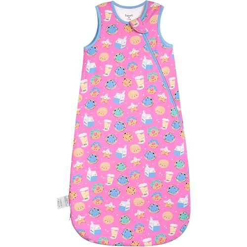 Rayon Made from Bamboo Sleep Sack 6-12 Months Supersoft Toddler Sleep Sack 1.0 Tog Baby Wearable Blanket with 2-Way Zipper Unisex Sleeping Bag for Babies Toddler