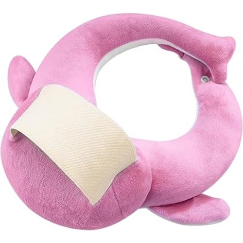 kornsurte Bottle Holder Pillow, Nursing Support Cushion for Bottle Feeding & Breastfeeding, Resolve Arm Soreness and Fatigue (Pink)
