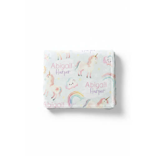 Magical Unicorns Personalized Kids Blanket | Caden Lane
