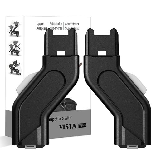 Upper Adapter Accessories Compatible with UPPAbaby Vista, Vista V2, Vista V3 Strollers/Bassinet, Toddler Sea, Infant Car Seats (Aria, Mesa V2, Mesa Max) — Not Compatible with Other Models