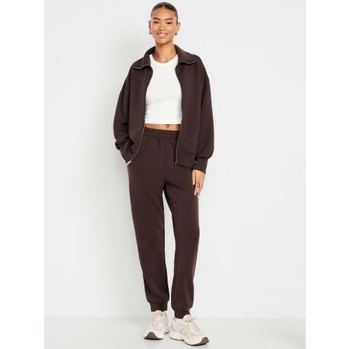 High-Waisted Bounce Fleece Jogger Sweatpants