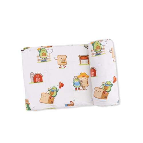 Avocado Toast - American Gothic - Swaddle Blanket