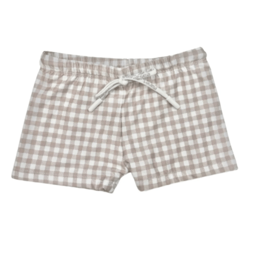 Nude Gingham Shorties – Children's Edit