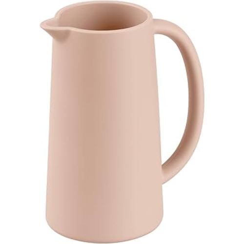 Baby Bath Rinse Cup, Food Grade Silicone Body Washing Rinser Cup (Pink)