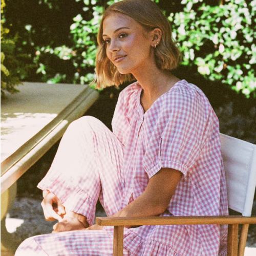 Conjunto de dormir Sophie - Gingham Berry
