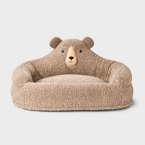 Bear Bolster Dog Bed - Boots & Barkley™ XL