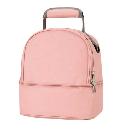 BTEPSGA Double Layer Breastmilk Cooler Bag without Ice Pack,Breast Milk Cooler on The Go,breastmilk Cooler Bag Keep It Fresh,Pink