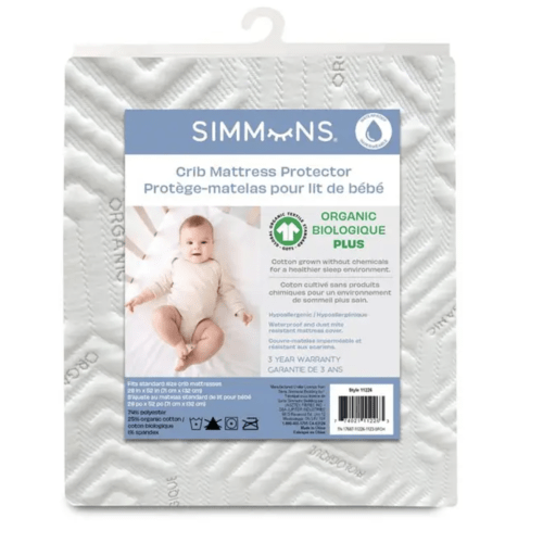 Simmons Waterproof Crib Mattress Protector