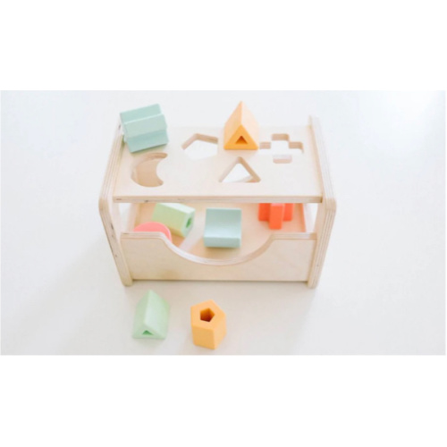 Shape Sorter - Wood + Silicone by Bannor Toys