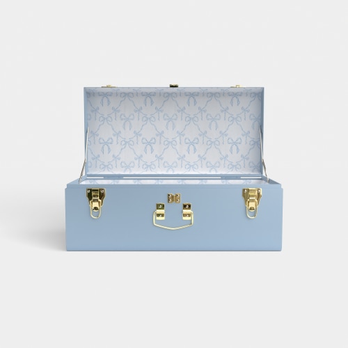 Petite Trunk - Light Blue - Something Blue / No Embroidery
