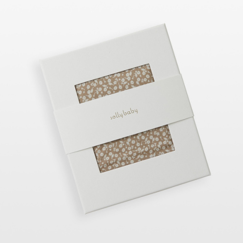 Solly Baby Cream Floral Baby Wrap