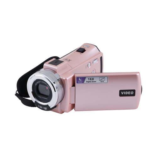 Vivitar PopCam Digital Camcorder, 48MP, Full HD 1080p Video Camera with 3" Flip Screen, 16x Digital Zoom, Built-in Microphone, Compact Vlogging Camera for Beginners, Travel, & Family Recording