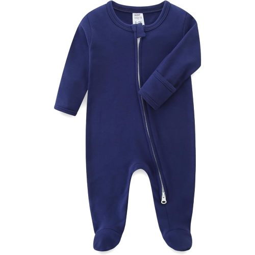 Baby Romper 100% Organic Cotton Pajamas – Newborn
