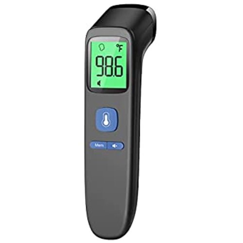 Amazon.com: Forehead Thermometer, Baby and Adults Thermometer with Fever Alarm, LCD Display and Memory Function, Ideal for Whole Family : Health & Household