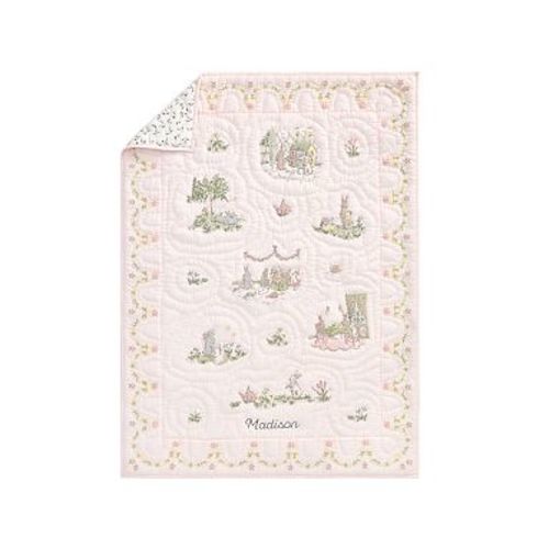 Riley Sheehey English Garden Baby/Toddler Quilt, 36x50 , Multi