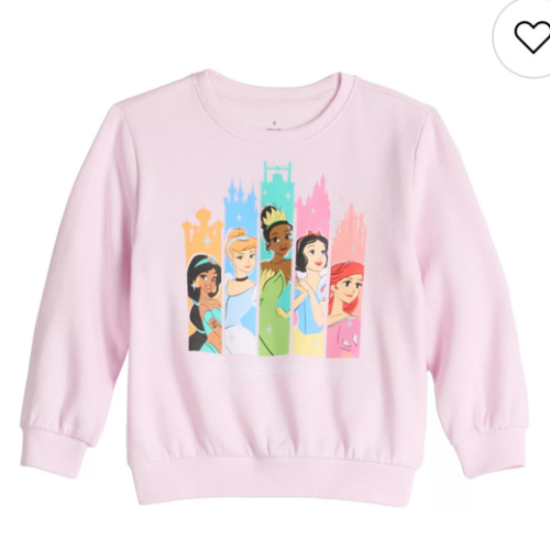 Girls Jumping Beans® Disney Princess Graphic Pullover (5T)