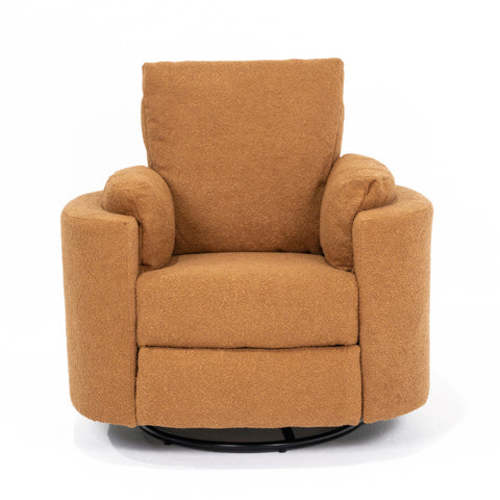 Fluff Mumma Bouclé Glider Recliner Arm Chair | Ginger – Fluff Daddy