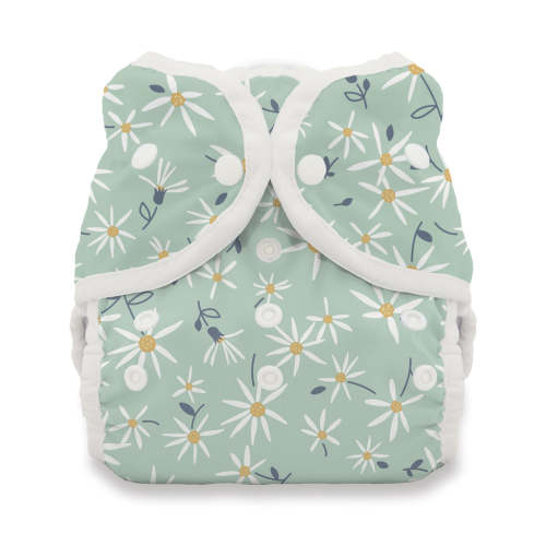 Thirsties Duo Wrap (Size One, Woodland Aster)