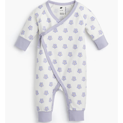Kimono Tie One-Piece - Organic Baby Clothes - Monica + Andy