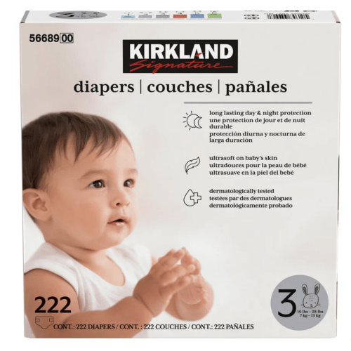 Kirkland Signature Diapers Size 3 & 4