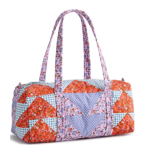 Vera Bradley Flying Geese Patchwork Small Original Duffel Bag