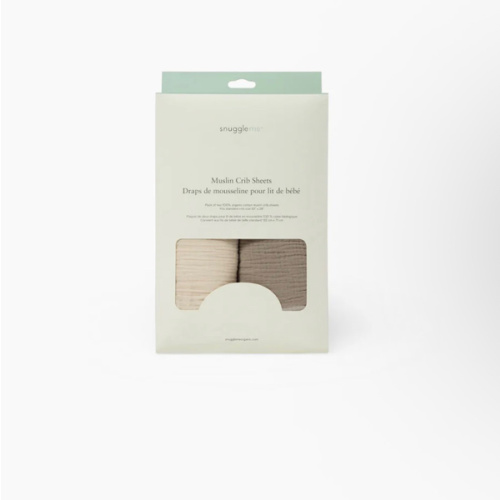 Muslin Crib Sheets | Natural + Birch
