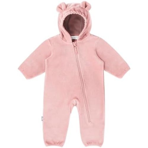 JAN & JUL Full Zip Up Fleece Onesie for Babies and Toddlers