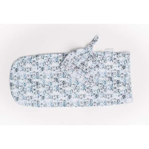 Swaddle Pod in Snuggery Breeze Otters Pine Lullaby