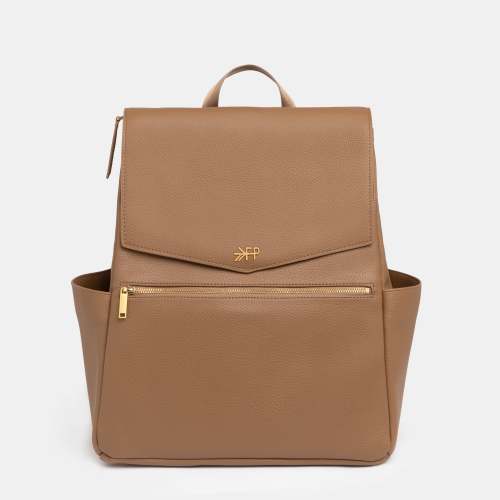 Toffee Classic Diaper Bag II | Luxury Diaper Bag Backpack – Freshly Picked