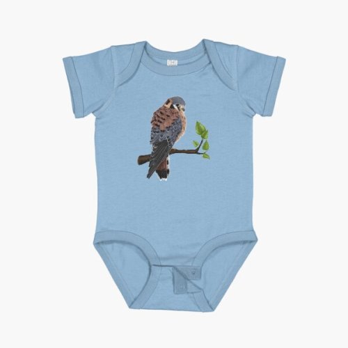 American Kestrel Baby One-Piece