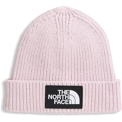 THE NORTH FACE Baby Logo Box Beanie | Woven Logo Patch, Cuffed Design, Sustainable Fabric