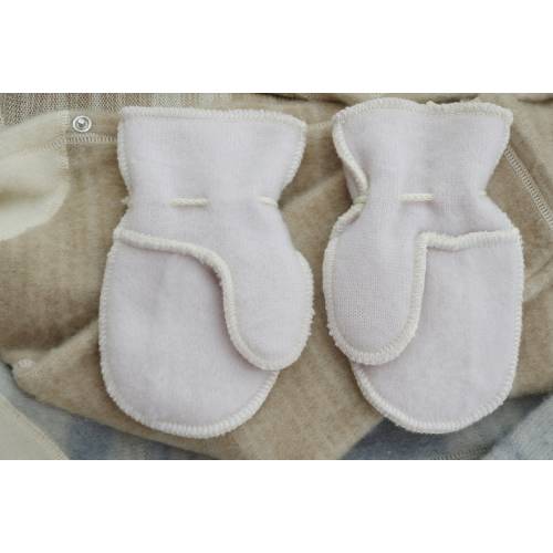 Soft Merino Wool Double  Mittens