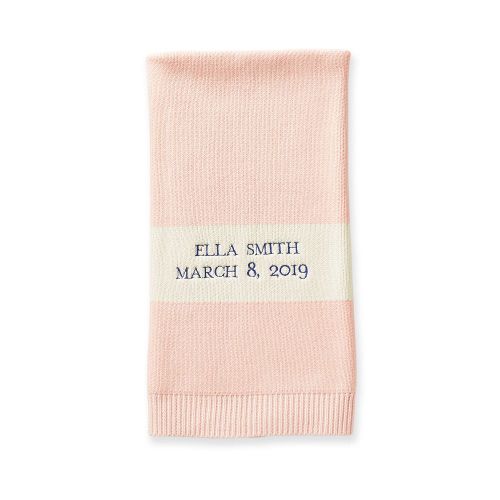 Cotton Cashmere Blend Stroller Blanket