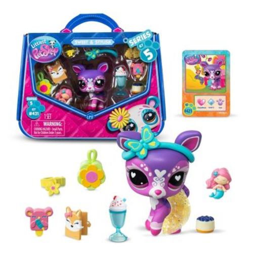 Littlest Pet Shop Surprise Reveal Figures Sweet and Stylish Preppy