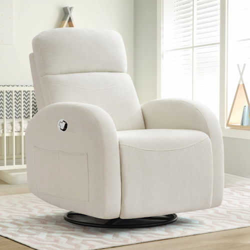 Latitude Run Delba Manual Nursery Recliner Swivel Rocker Chair