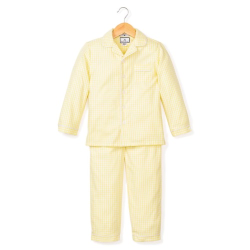 Gingham Seersucker Two-Piece Pajamas, 6-12M
