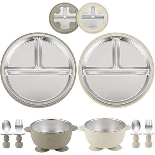 PandaEar 8PCS Baby Feeding Set