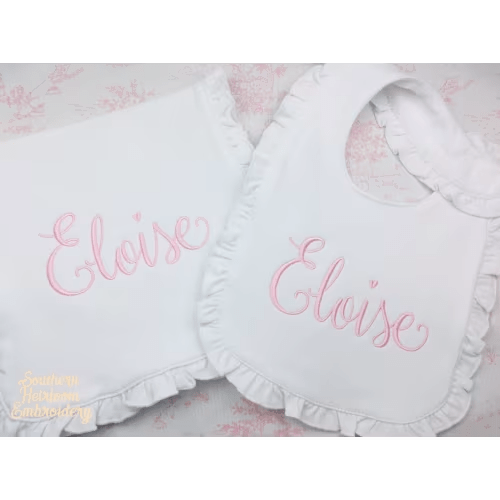 Ruffle Bib