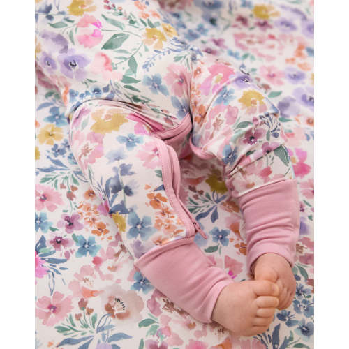 Tiny Blooms Crescent Zippy – Little Sleepies