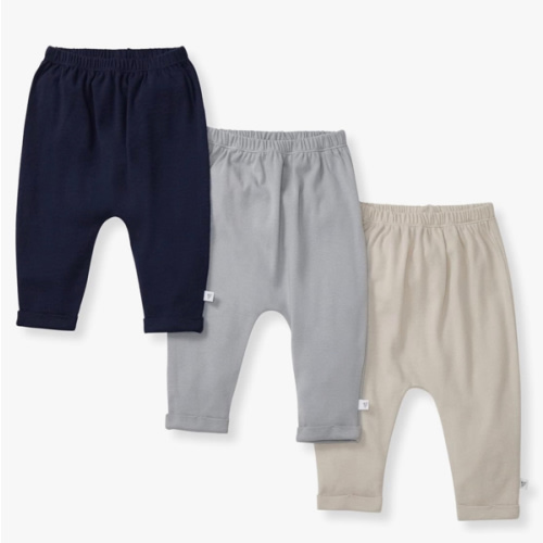 Burt's Bees Baby Knit Jogger Pants, Baby Sweatpants, 100% Organic Cotton Infant Bottoms