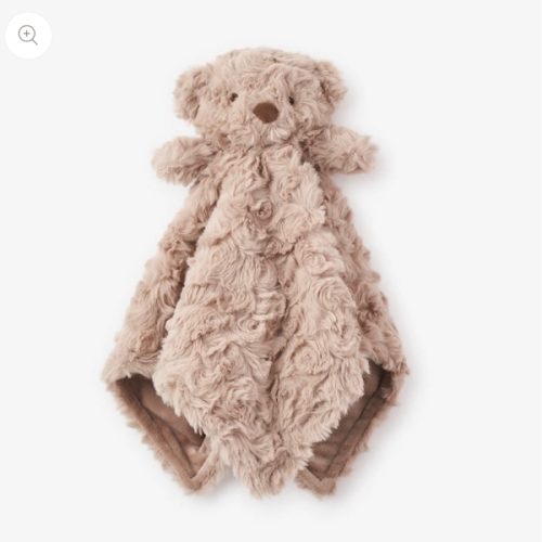 Plush Bear Baby Security Blanket